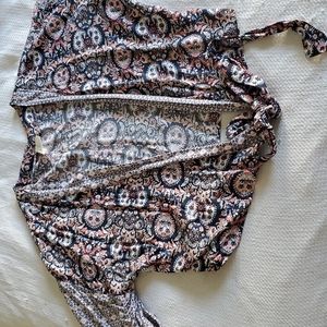 Japana rayon tie top